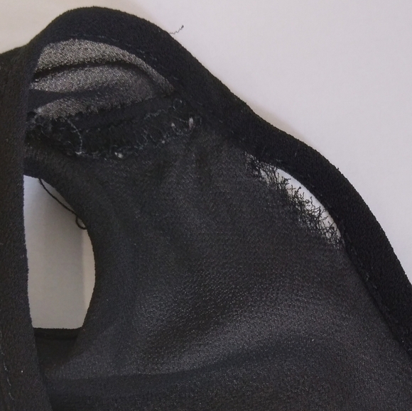 2X Torrid Tank Top Sleeveless Black Teal Plaid Defect - Picture 5 of 6